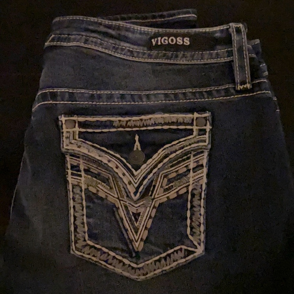 Vigoss jean, Capri. Size 16, length 25 NEW w/tag
